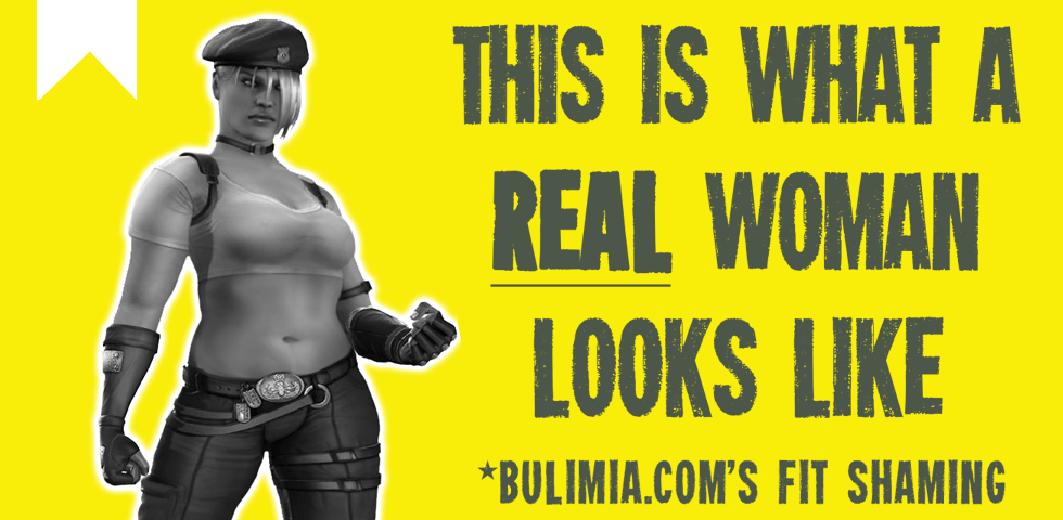Fit-shaming in video games bulimia.com